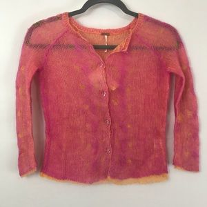 NWT Free People Waterloo Mohair Cardigan